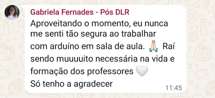 PRINTS DE DEPOIMENTOS
